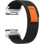 Bracelet montre Beline Wild Path Loop Nylon Gris Orange pour Garmin