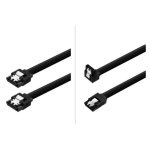 Cabo SATA PC Racing Pack 4 Uds 0,5 m 6 Gb/s 26 AWG Preto