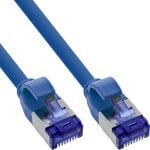 Kabel Netzwerk InLine Cat6a S/FTP 0,5 m Blau