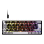 Clavier Corsair Clipper Pro Mini 60 Hall Effect Magnétique Compact QWERTZ Allemand