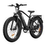 Bicicleta eléctrica Bodywel D6 Motor 750W Batería 48V 15Ah suspensión hidráulica 26"
