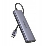 Hub Ugreen 6 porte USB 3.2 Gen2 10 Gb/s modello CM511 con DisplayPort 4K