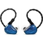 Auricolari Truthear Crinacle Zero con cavo Mini Jack 3,5 mm suono dettagliato blu