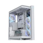 Caja PC ASUS ROG CRONOX GR801 Curve TG ARGB White ATX/EATX/Mini-ITX LCD Blanco