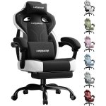 Silla Gaming GTPLAYER Ergonómica Reposapiés Reposabrazos Sincronizados Negro