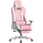Silla Gaming GTPLAYER Ergonomic Bluetooth Reposapiés Rosa