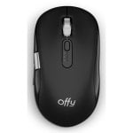 Ratón Offy LEXI RF Wireless Bluetooth 4800 DPI Negro 8 Botones Ergonomía