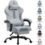 Cadeira Gaming GTPLAYER Ergonómica Ajustável Tecido Respirável Cinzenta
