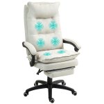 Cadeira de escritório Vinsetto 921-232V90CW com massagem e ajuste de altura