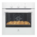 Einbaubackofen Electrolux KOHHH04W Hydrolyse 68L 60cm A+ Grill Weiß