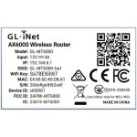 Router GL.iNet Flint 2 WiFi 6 Double 2,5G 6 Gbps OpenVPN WireGuard