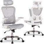 Sedia Gaming GTPLAYER Rete Bianca Regolabile Inclinabile 150 kg