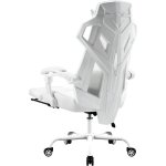 Sedia Gaming GTPLAYER Ergonomica con Poggia-piedi e Braccioli Sincronizzati - Bianco