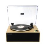 Tocadiscos Prixton Symphony 22W RMS Bluetooth 5.4 Altifalantes Estéreo Câmara Acústica