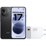 Xiaomi REDMI Note 17 5G 6GB 128GB 6.99" Negro + Cargador 45W