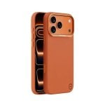 Raptic Urban Nano Hülle Orange kompatibel mit MagSafe für iPhone 17 Pro Max