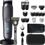 Cortapelos Multifunción Braun AIO9540 Inalámbrico 14 Longitudes 120min 9 Peines