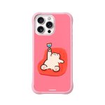 Funda para móvil YoungKit Leisure Time Silicona Rosa cálido compatible MagSafe para iPhone 16 Pro Max