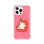 Capa YoungKit Silicone Rosa Quente Compatível MagSafe para iPhone 16 Pro
