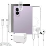 Apokin 7-in-1 Set Magnetische Hülle Transparent und Zubehör für Galaxy Z Fold8