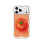 Cover YoungKit Wavy Silicone Bianca Compatibile MagSafe per iPhone 17 Pro