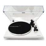 Tocadiscos Vulkkano TD10 Tracção por Correia Phono Integrado Audio-Technica