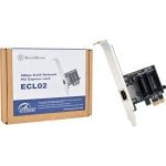 Tarjeta de red SilverStone SST-ECL02 PCIe 3.0 5 Gbps Realtek RTL8126