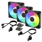 Raffreddamento Aria Arctic BioniX P14 A-RGB 140 mm 400-2500 RPM LED RGB
