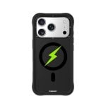 Cover YoungKit CH3 Lightning Silicone Nera Verde Compatibile MagSafe iPhone 17 Pro