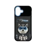Funda Nimmy Friends Husky 3D Bordée pour iPhone 16