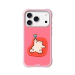 Cover Youngkit Leisure Time Silicone Rosa Caldo Compatibile MagSafe per iPhone 17 Pro Max