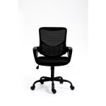 Sedia da ufficio Activejet ergonomica con seduta imbottita e schienale a rete