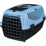 Transporteur pour animaux TRIXIE Capri 1 & 2 bleu 8 kg frontal