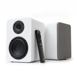 Altavoces Vulkkano Estéreo Compactos con Bluetooth, USB-C y 60W RMS