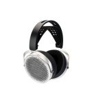 Auriculares HIFIMAN HE600 con cable planar magnético diseño abierto negro gris