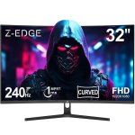Monitor PC Z-Edge UG32P 32" FullHD 240Hz LED Curvo 1ms FreeSync HDMI DP