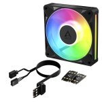 Raffreddamento Aria Arctic 120mm BioniX P12 A-RGB PWM LED Catena