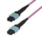 Cable de Fibra Óptica StarTech MTP/MPO OS2 12F Tipo A 5m Plénum OFNP