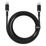 Cable USB-C Baseus Dura Series Carga Rápida 2 m USB 2.0 Negro/Dorado
