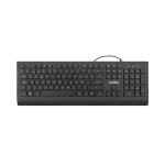 Teclado CoolBox FlatPro membrana con teclas chocolate y cable USB 1,8 m