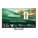 TV Hisense QLED 55E8S 55" 4K UltraHD 144Hz Smart TV HomeOS HDR10+ Dolby Vision Subwoofer