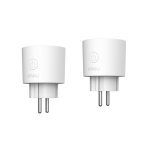 Prise intelligente Imou CE2P Wi-Fi Statistiques de consommation et commande vocale, pack 2
