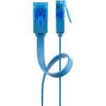 Cabo de rede Goobay 96306 Cat6a UTP 1 m Azul