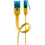 Cavo Goobay 96318 Cat6a U/UTP 2 m Giallo