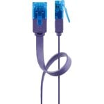 Cable Goobay 96313 1 m Cat6a UTP RJ-45 Violeta