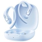 Casque Shokz OpenFit Air 2 sans fil Bluetooth 6.1 avec micro et design ouvert bleu