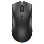 Ratón The G-Lab KULT-SILICIUM Bluetooth RF 12000 DPI Schwarz RGB