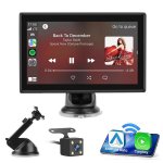 Ecran Portatif Sans Fil JUNSUN 7 Pouces CarPlay Android Auto