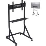 Gtplayer Soporte Monitor Simulador Altura Ajustable 32-65 Pulgadas Con Ruedas