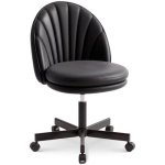 Chaise de bureau GTPLAYER sans accoudoirs réglable en hauteur cuir PU noir